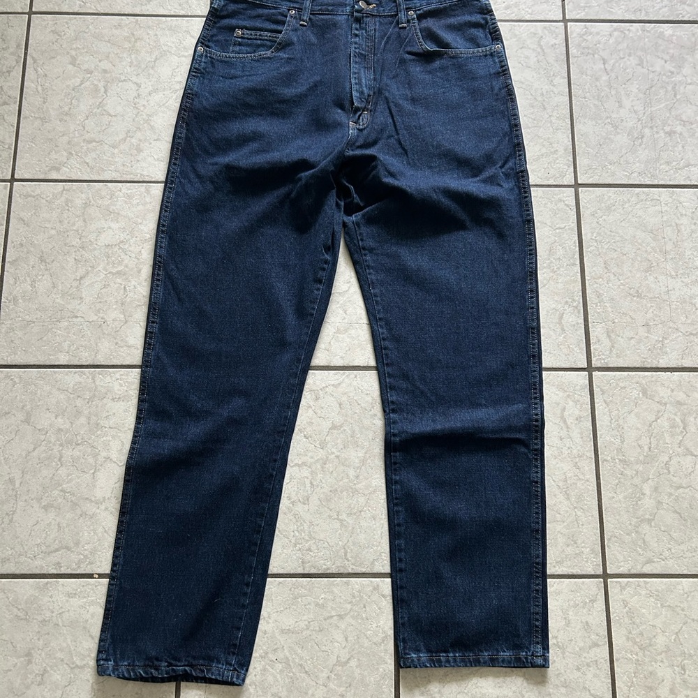 Wrangler Blue Straight Jeans Classic Style